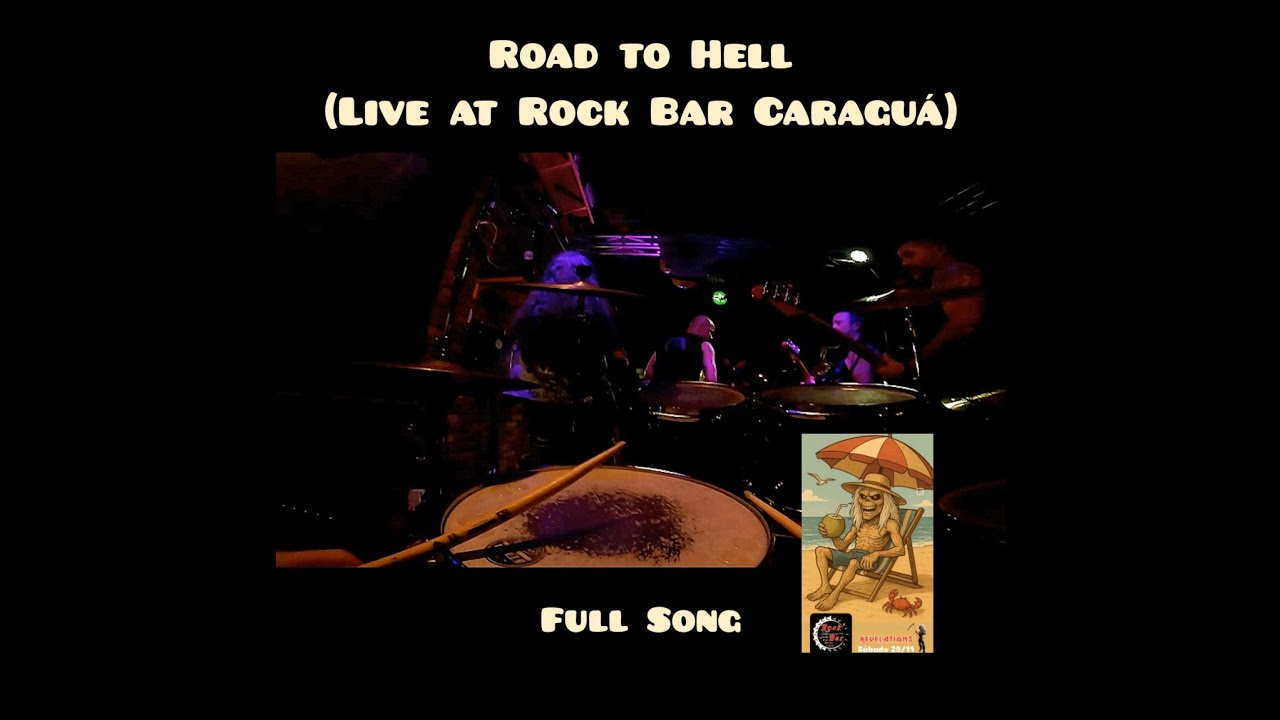 #RoadToHell (Full Song) by Revelations (Maiden tribute) at Rock Bar Caraguá    