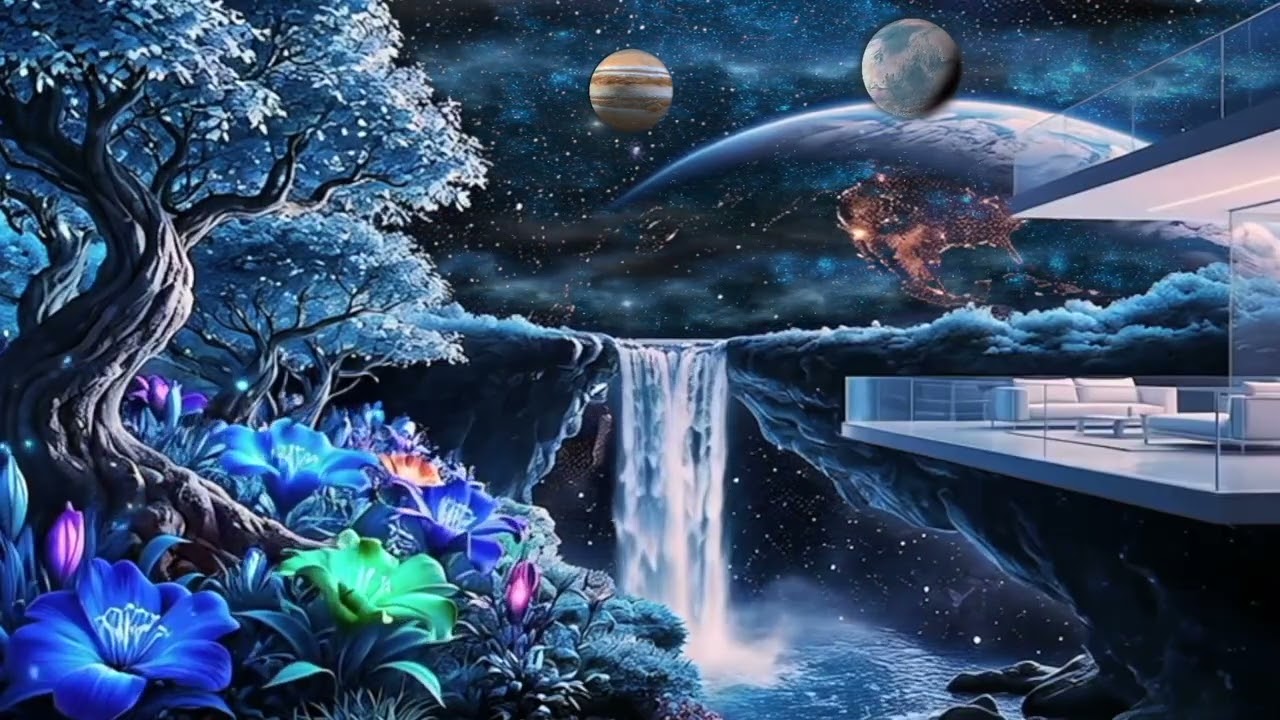 Entspannungsmusik ⎪ Space Ambient Musik 4 Stunden Entspannung | Sci-Fi Atmosphäre & Sanfte Klänge