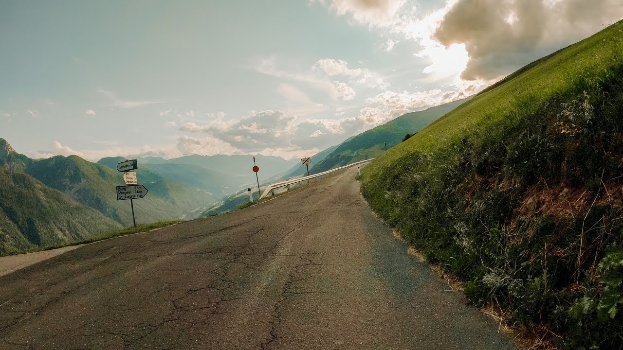 Riding the Pustertaler Höhenstraße, Austria