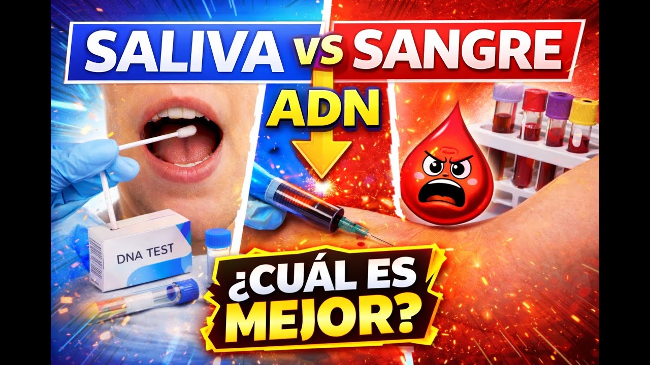 Muestras de ADN: ¿Saliva o Sangre? - ¿Cuál es el mejor método para un Test de ADN? Lab Testing Group