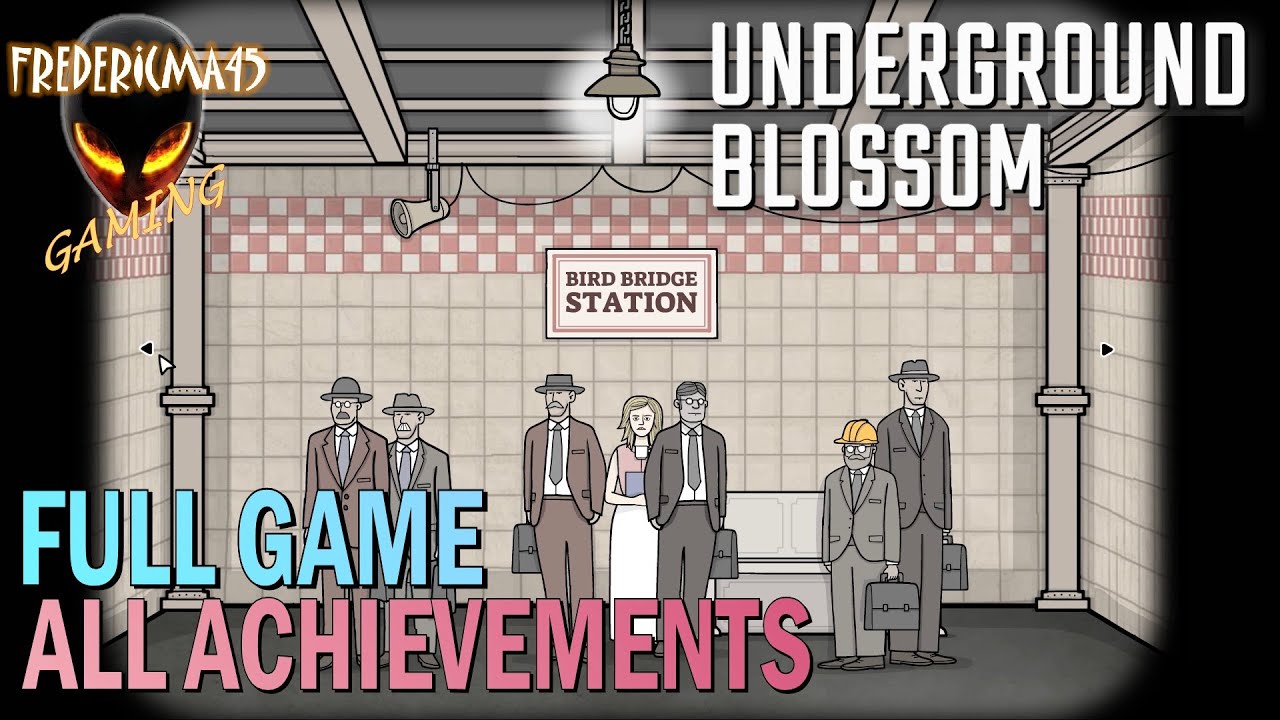 Underground Blossom FULL GAME Walkthrough / All Achievements (Rusty Lake)