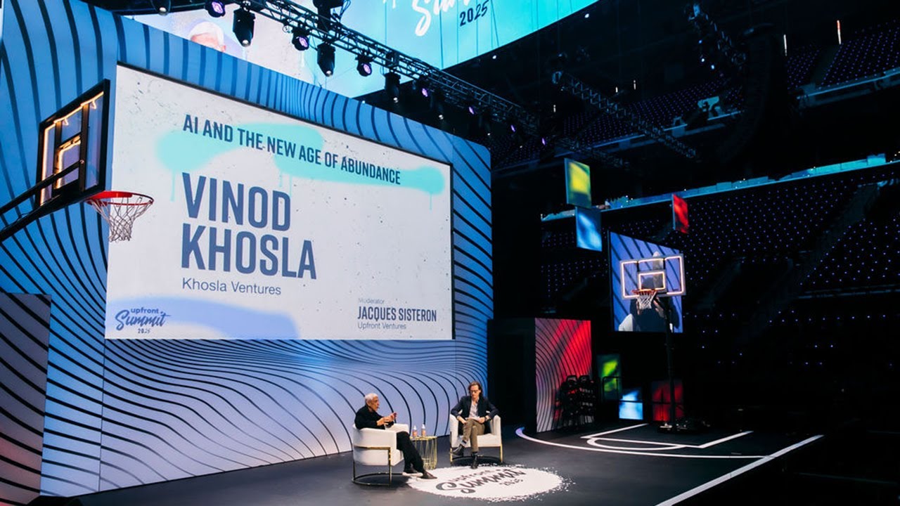 AI and the New Age of Abundance with Vinod Khosla | 2025 Upfront Summit