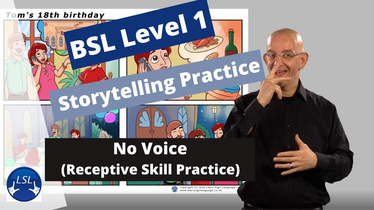 Tom’s 18th Birthday Party - receptive practice  (No voice and subtitles)