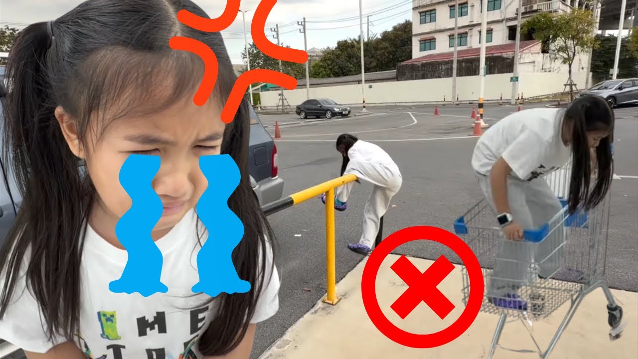 Cherbet dropped the sign and started crying | Cherbet Funny