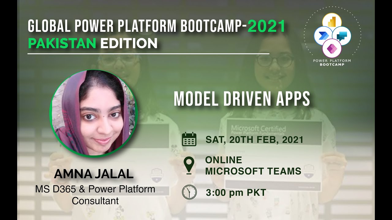 GPPB 2021 Pakistan Edition - Model Driven Apps
