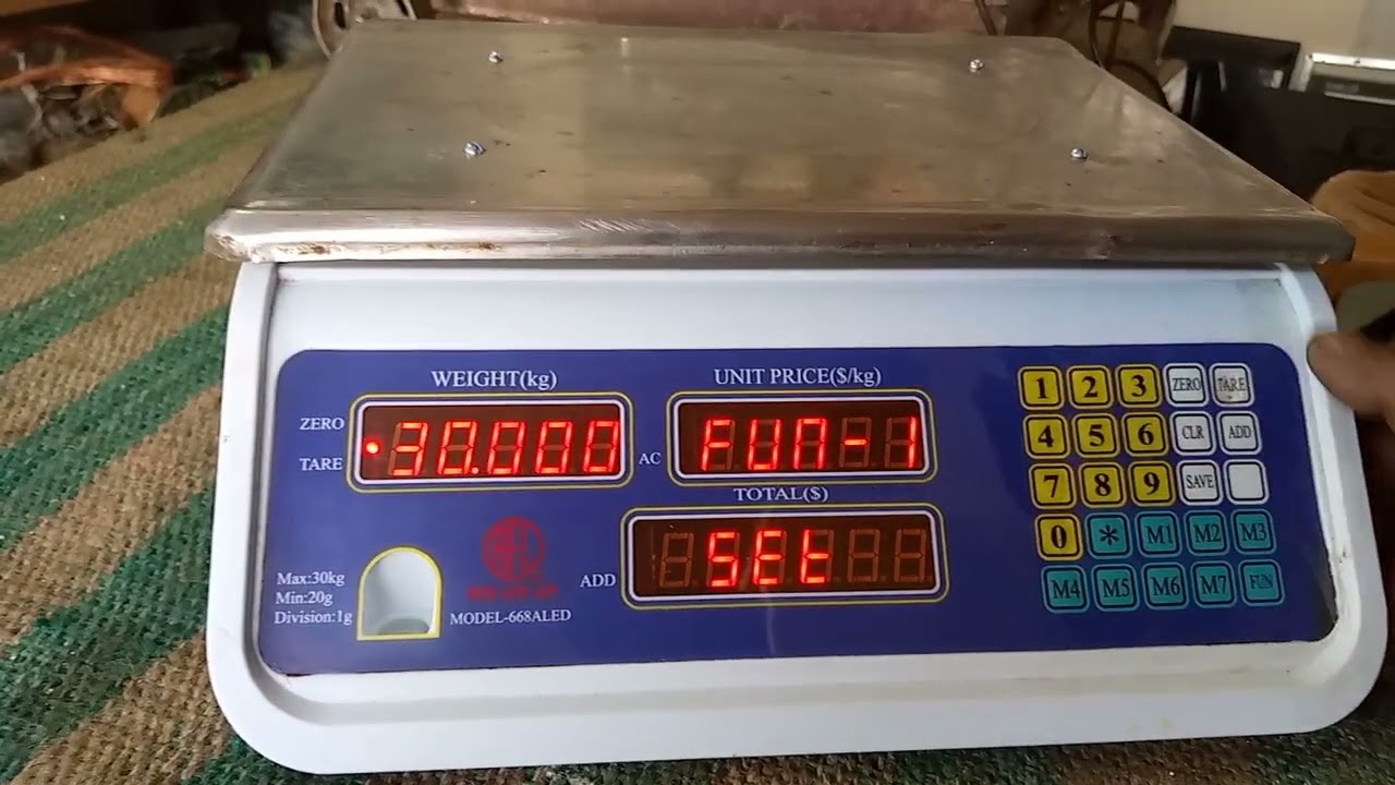 RFL 30 KG weight machine repair And calibration