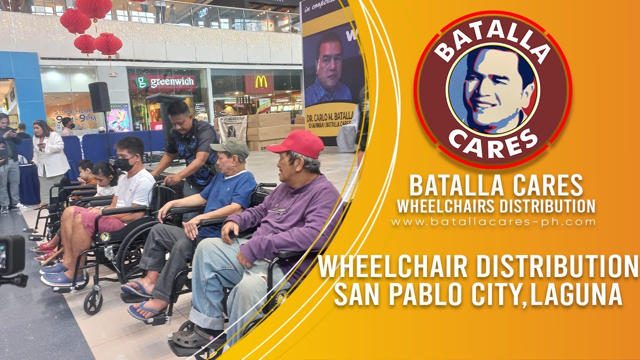 Wheelchair Distribution San Pablo Laguna