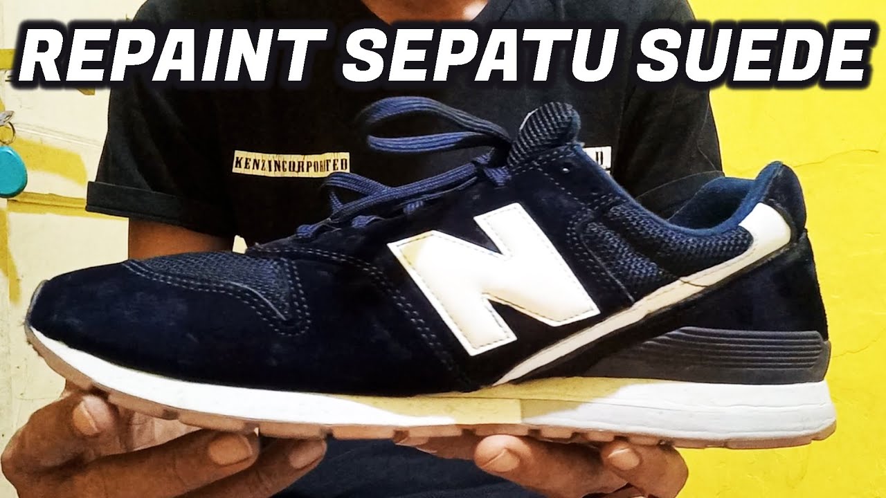 angelus suede dye || repaint sepatu suede