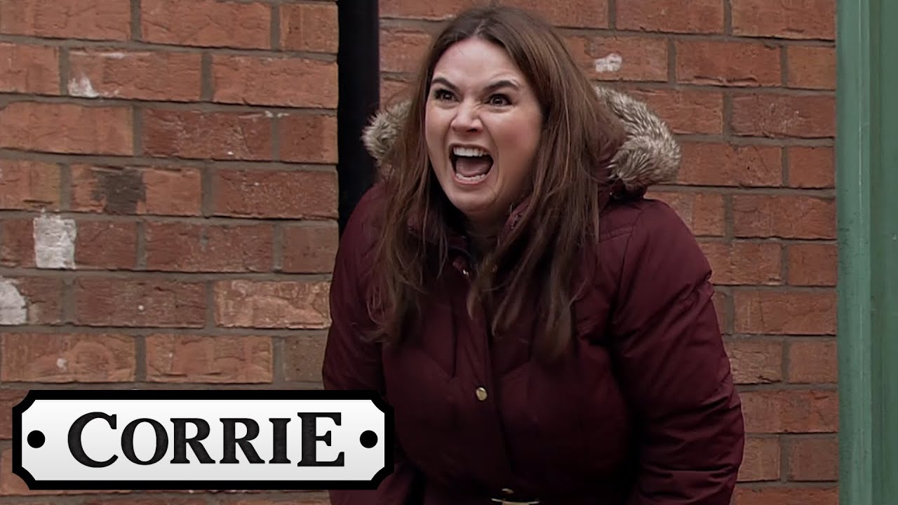 Coronation Street - Anna Goes Psycho And Smashes Phelan's Van