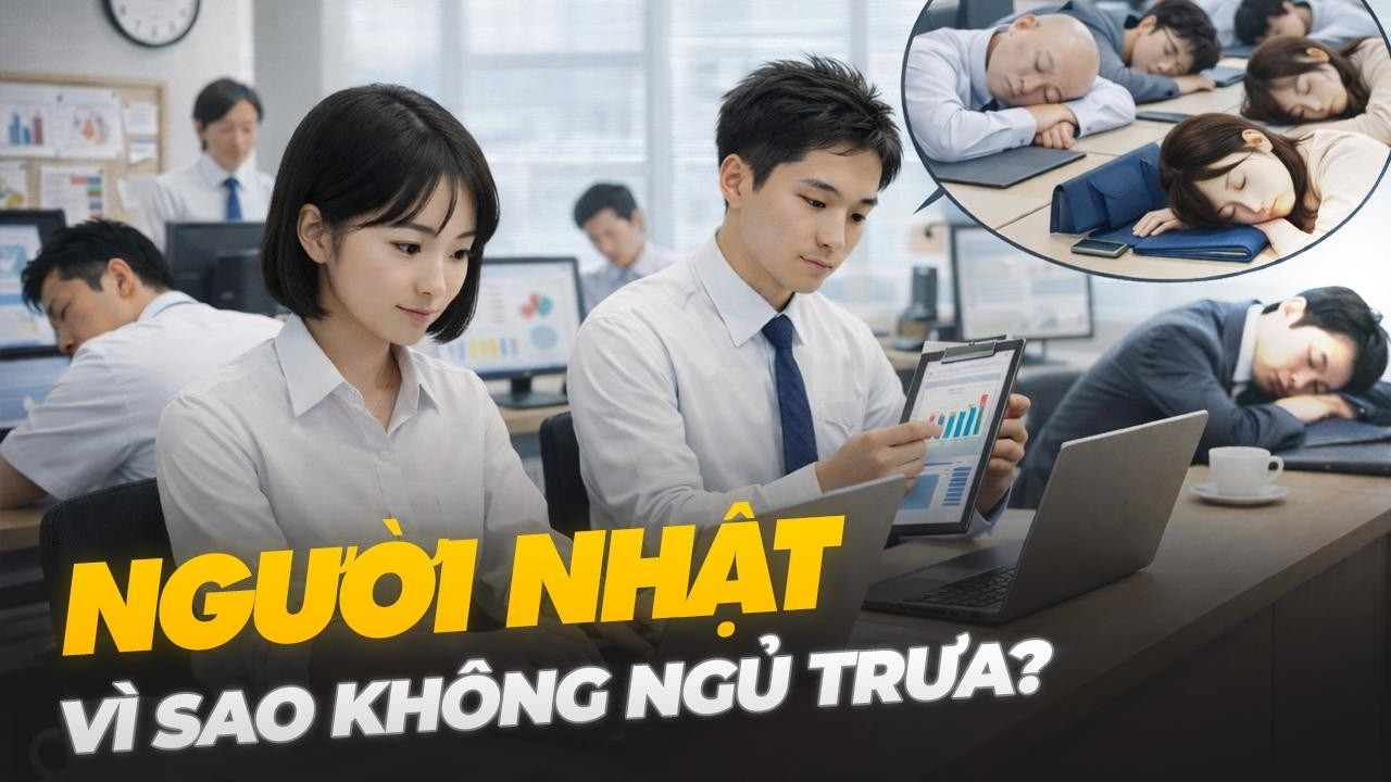 VÌ SAO NGƯỜI NHẬT KHÔNG NGỦ TRƯA?
