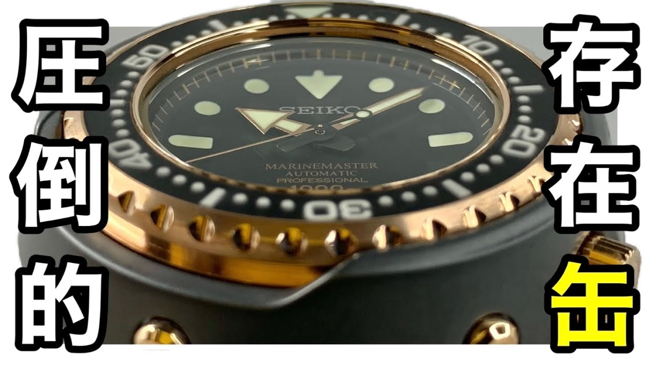 【SEIKO】最強の1000m防水腕時計SBDX014