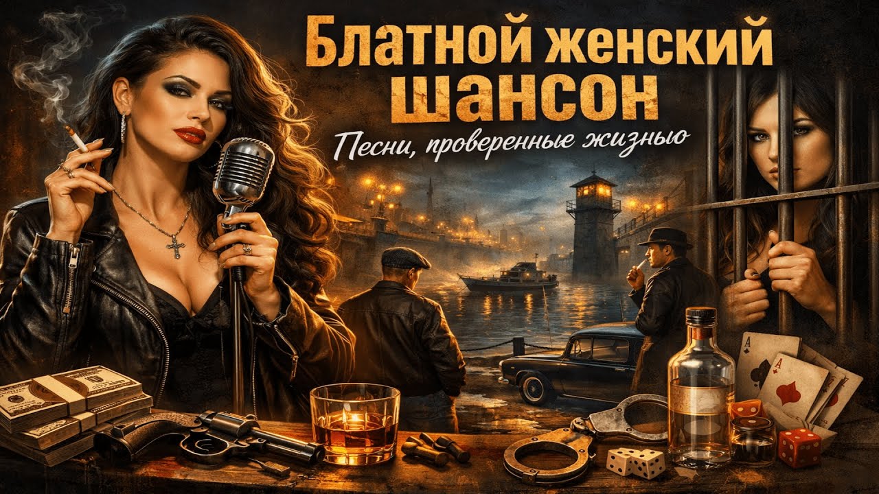 Блатной женский шансон   Песни, проверенные жизнью