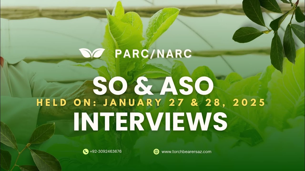 PARC Interviews | January 27 & 28, 2025 | Question & Answers | NARC | SO | ASO | TAZ Vlogs