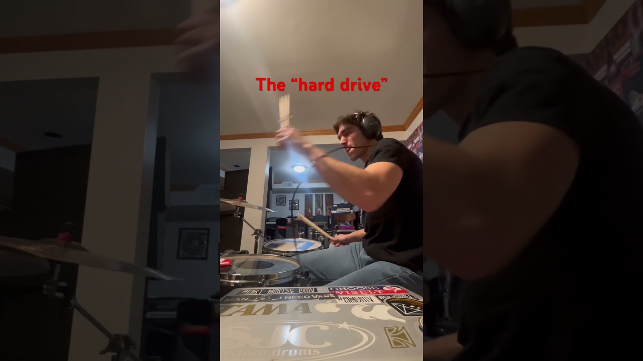The &ldquo;hard drive&rdquo; #drummer #drums #cooking #music #art #beats #drumming #musician #music #musica