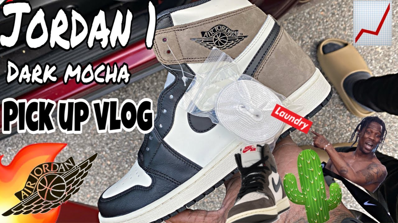 INSTANT SELL OUT!! JORDAN 1 “DARK MOCHA” PICKUP VLOG!! DEZE WERE A PROB 📈🔥