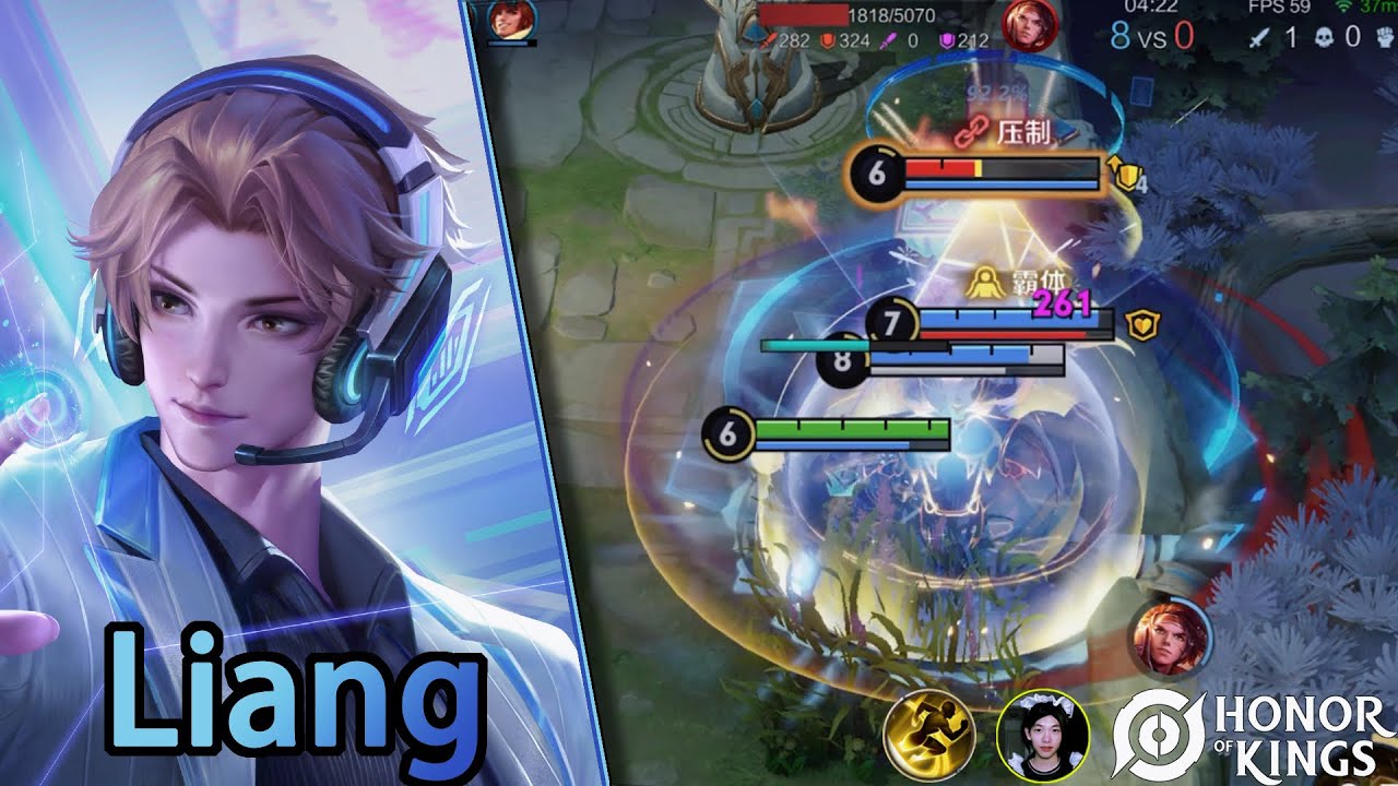 Honor of Kings （Liang）E-sports theme skin ｜Skin temática KPL ｜Anh hùng mới｜Pahlawan baru｜ฮีโร่ใหม่｜