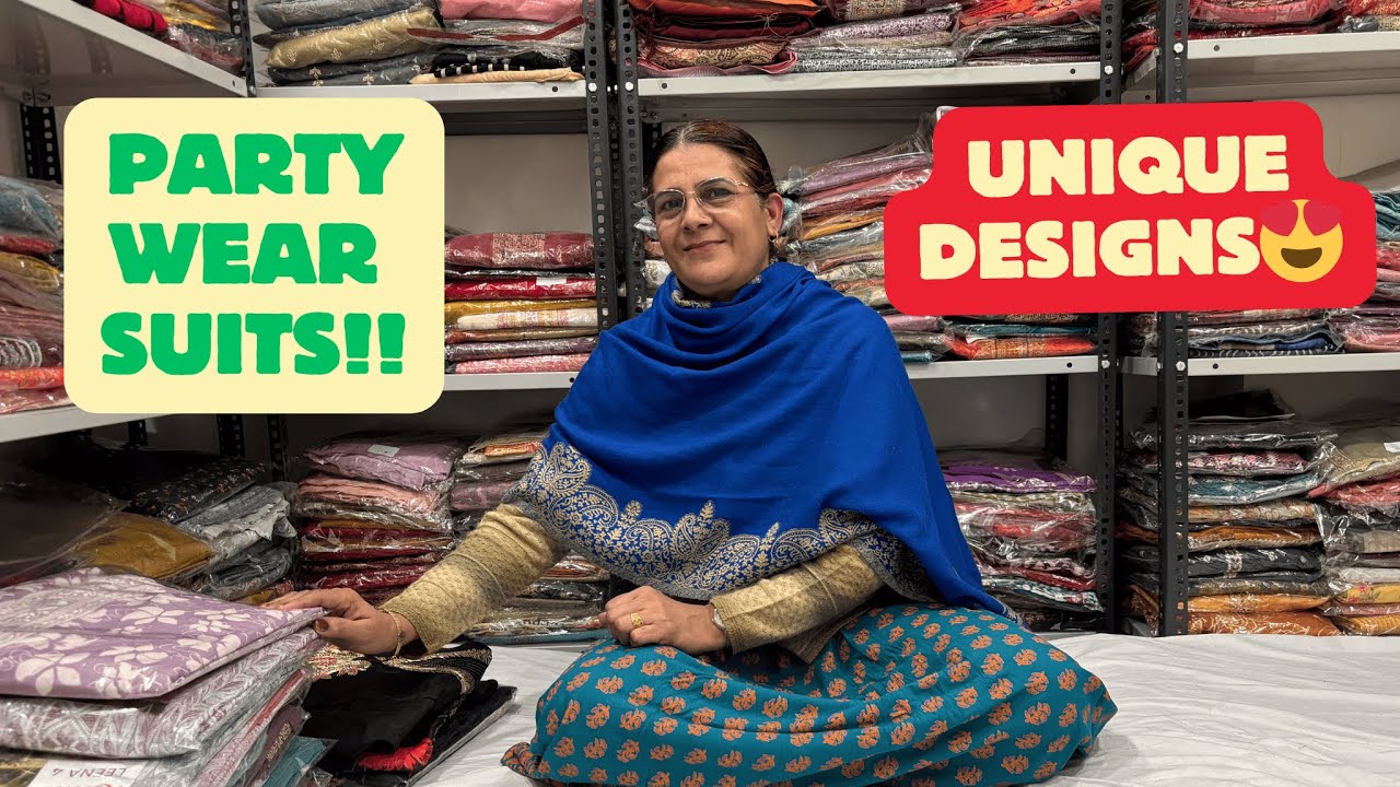 Trendy party wear & comfortable casual wear ladies suits collection! 9217070890 Book Now
