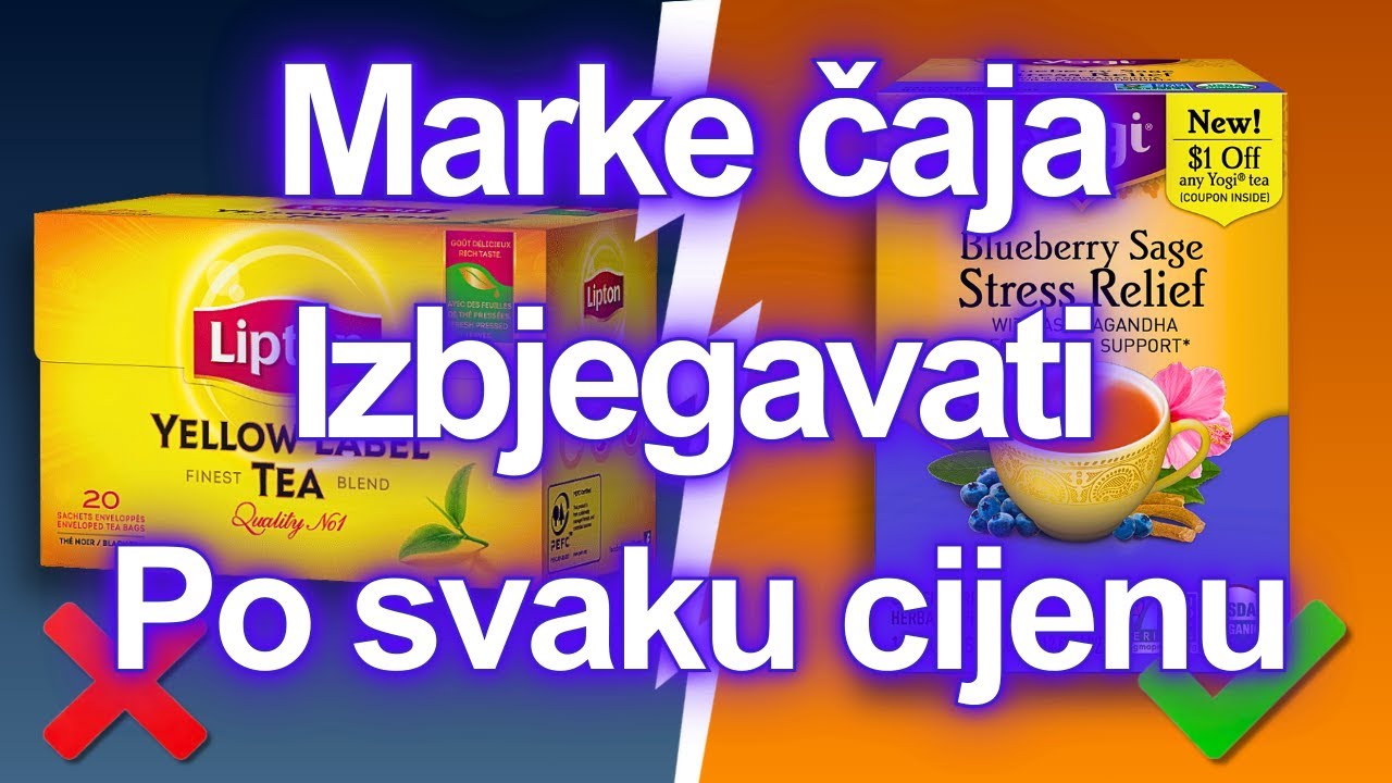 Izbjegavaj ovih 7 brendova ČAJA pod svaku cijenu (a 2 su dobra)