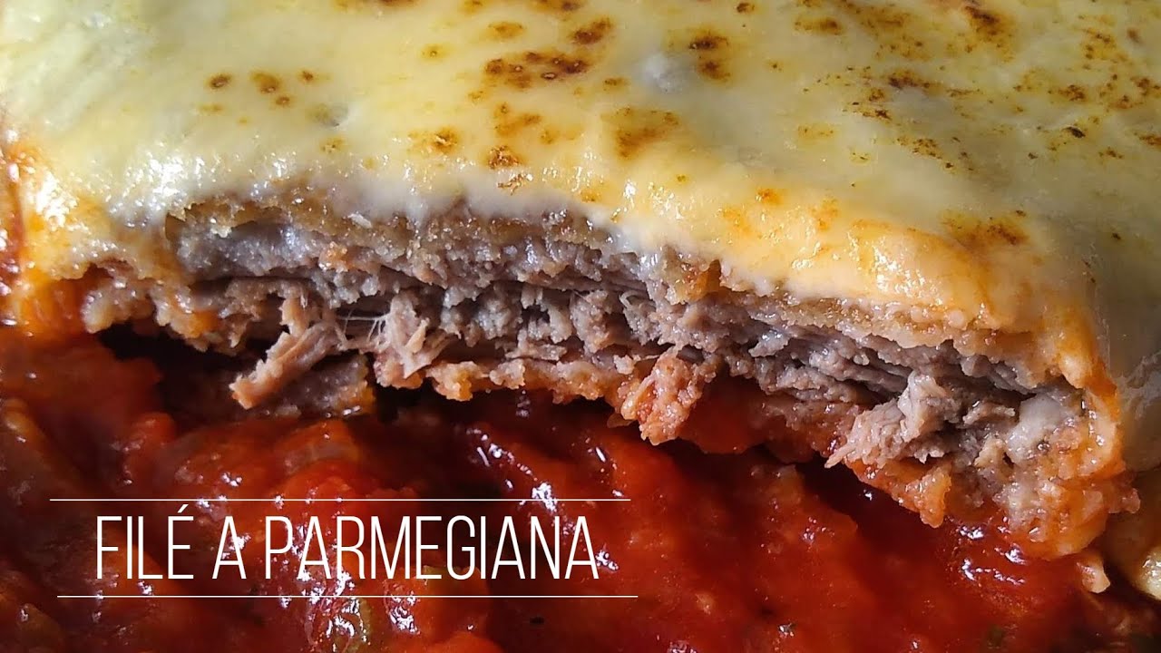 FILÉ A PARMEGIANA INCRIVEL | HÉBANO VINNY