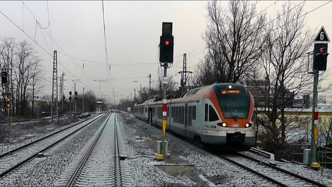 Führerstandsmitfahrt von Frankfurt Hbf nach Mainz Hbf ( über Flörsheim ) - DB Bahn - Nr. 10