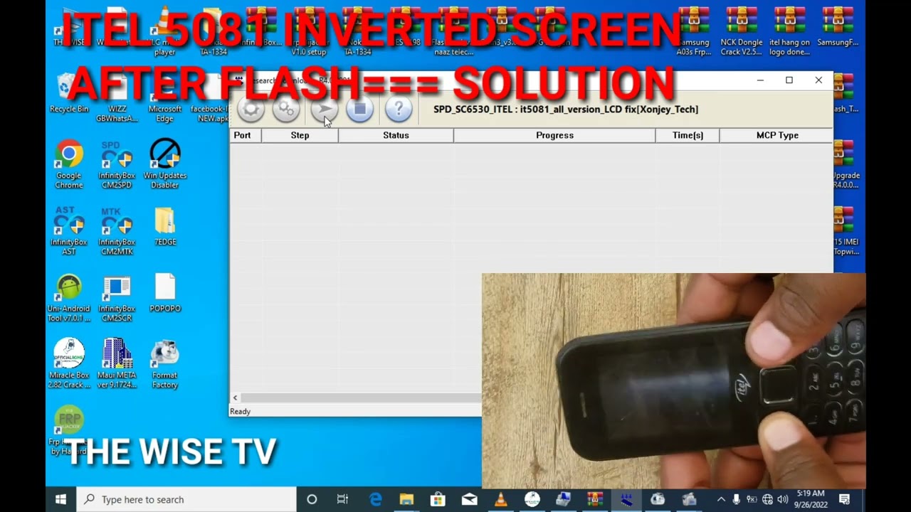 ITEL 5081 INVERTED SCREEN #BAD DISPLAY AFTER FLASH LATEST SOLUTION