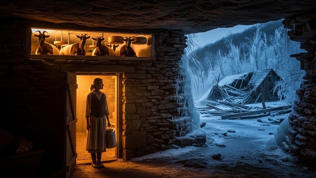 They Mocked Her Underground Goat Barn — Until Hers Were the Only Animals Left After the Storm