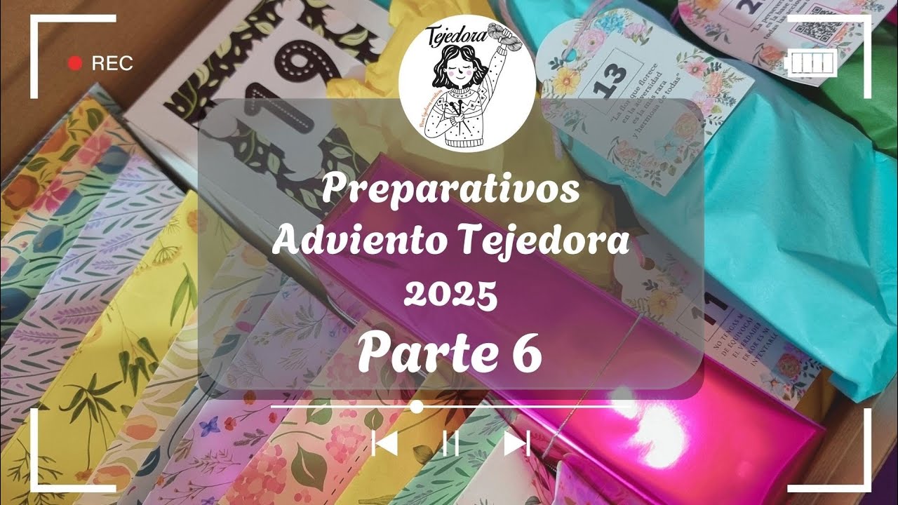 Preparativos calendario de Adviento 2025 capítulo 6
