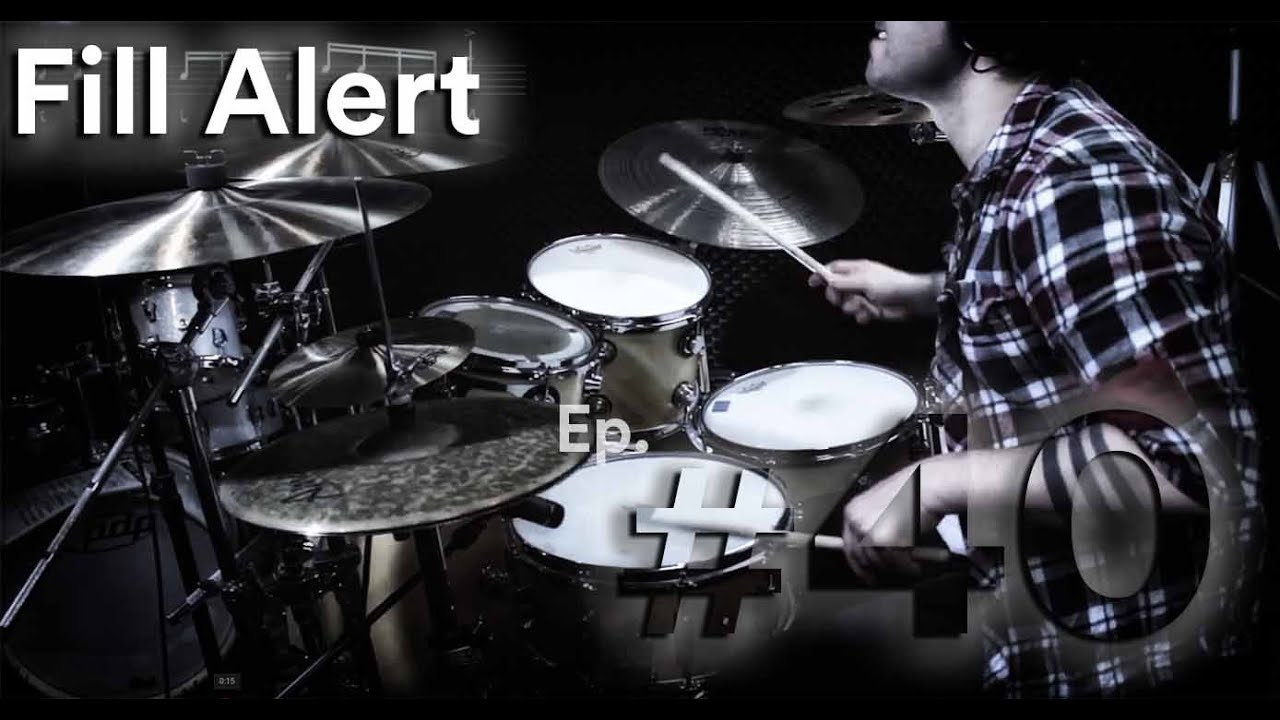 One Minute drum lessons: Fill Alert Ep.40