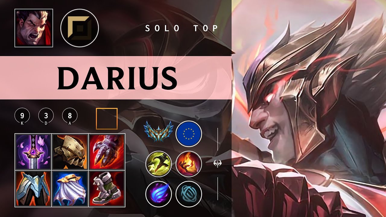 Darius Top vs Vayne - EUW Challenger Patch 26.02