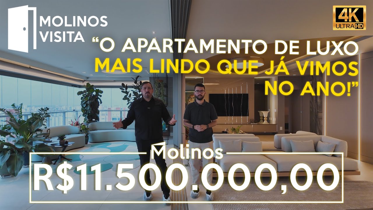 APARTAMENTO DE LUXO DE R$11.500.000 EM UM DOS EDÍFICIOS MAIS ALTOS DE SÃO PAULO! | MC3324