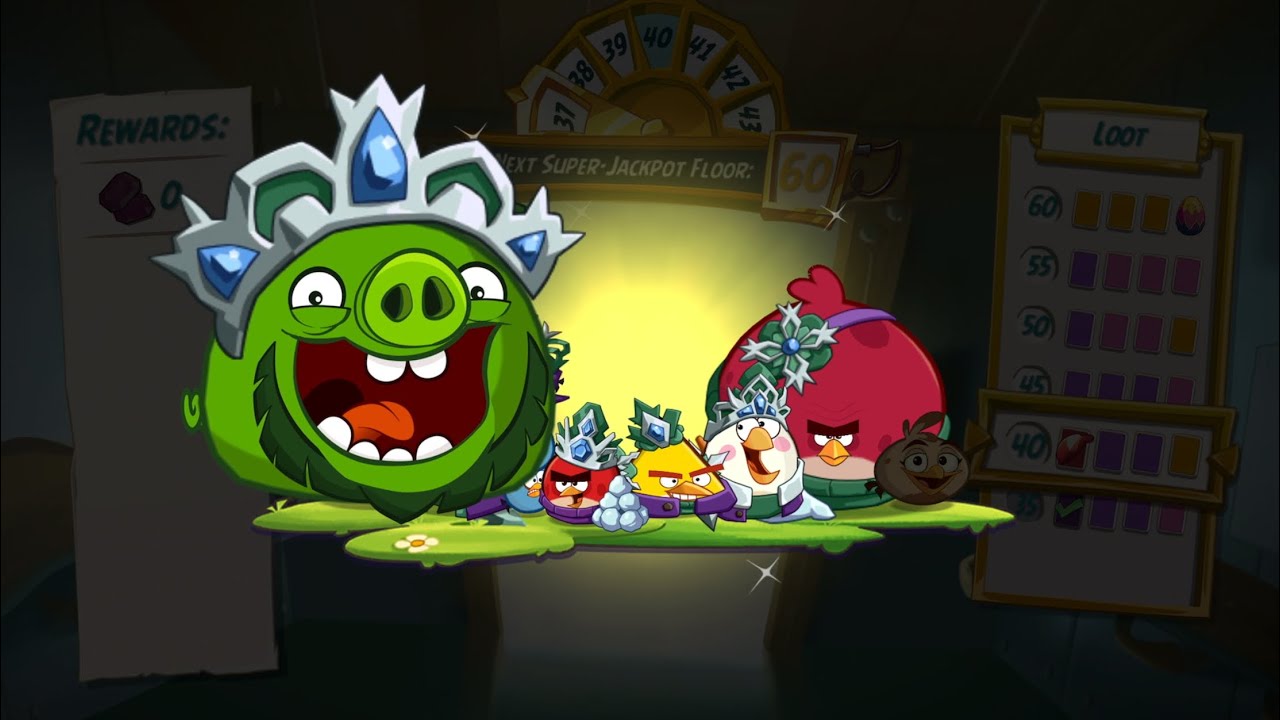 Tower of Fortune - Day 3 for Snowfall Hat Set - Angry Birds 2 