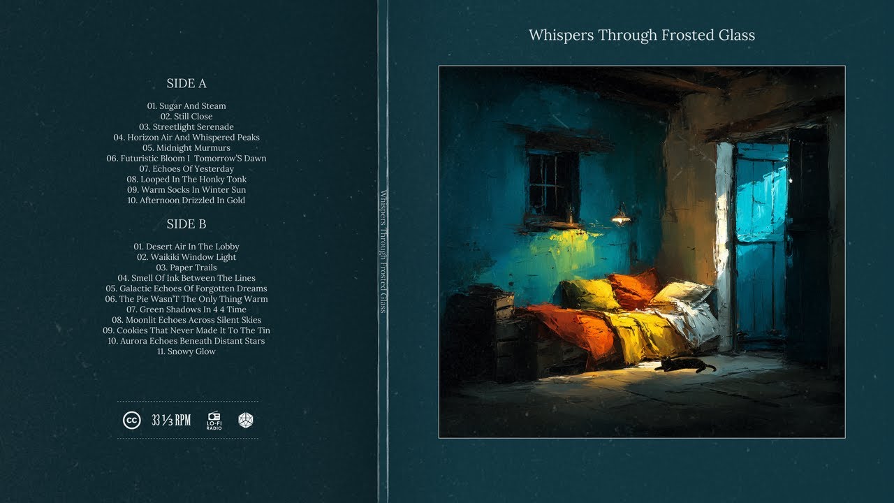 Whispers Through Frosted Glass LP | Kat Records Presents Frosted Echoes & Dreaming Light