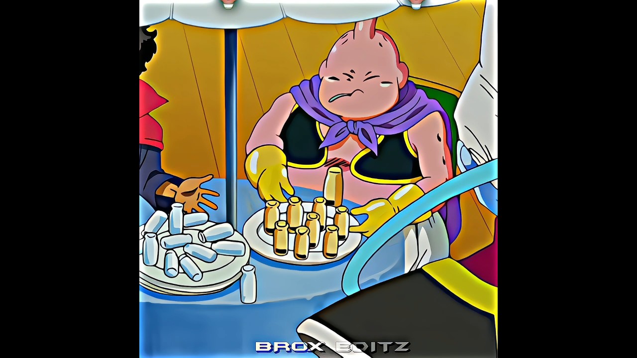 majin buu vs lord beerus 💀🤯