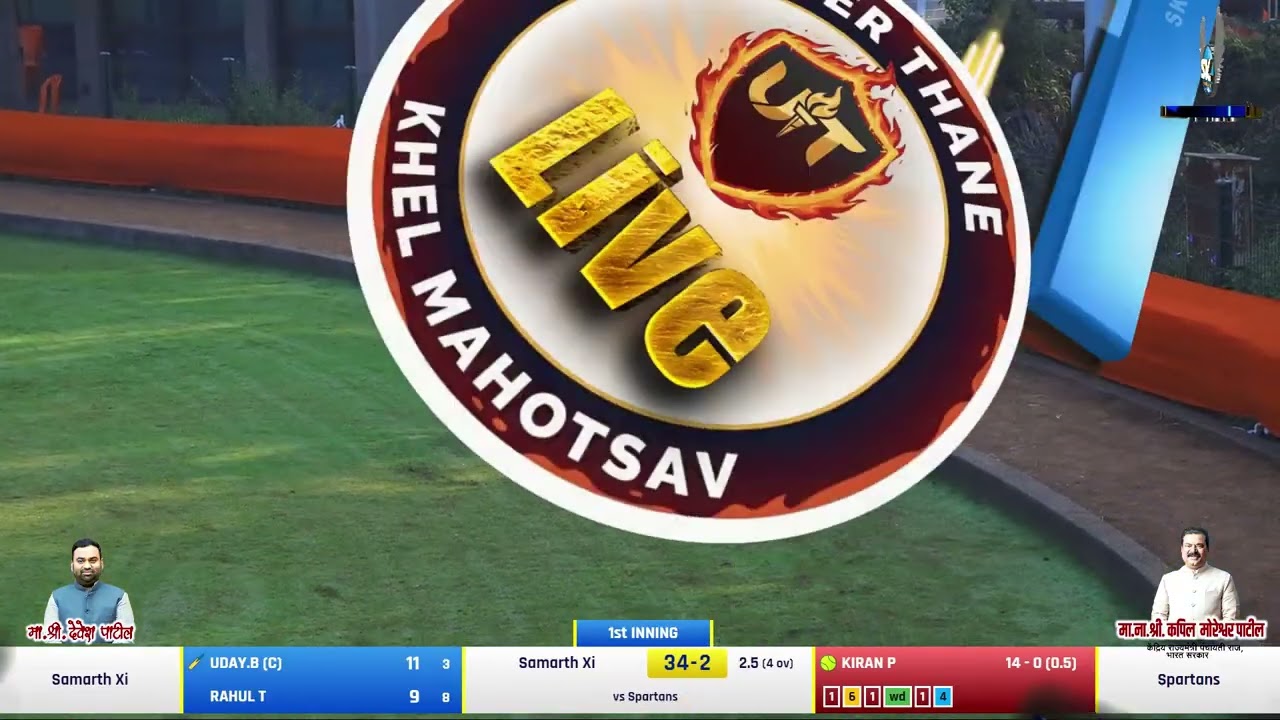 Samarth Xi  vs   Spartans-UPPER THANE KHEL MAHOTSAV 2026