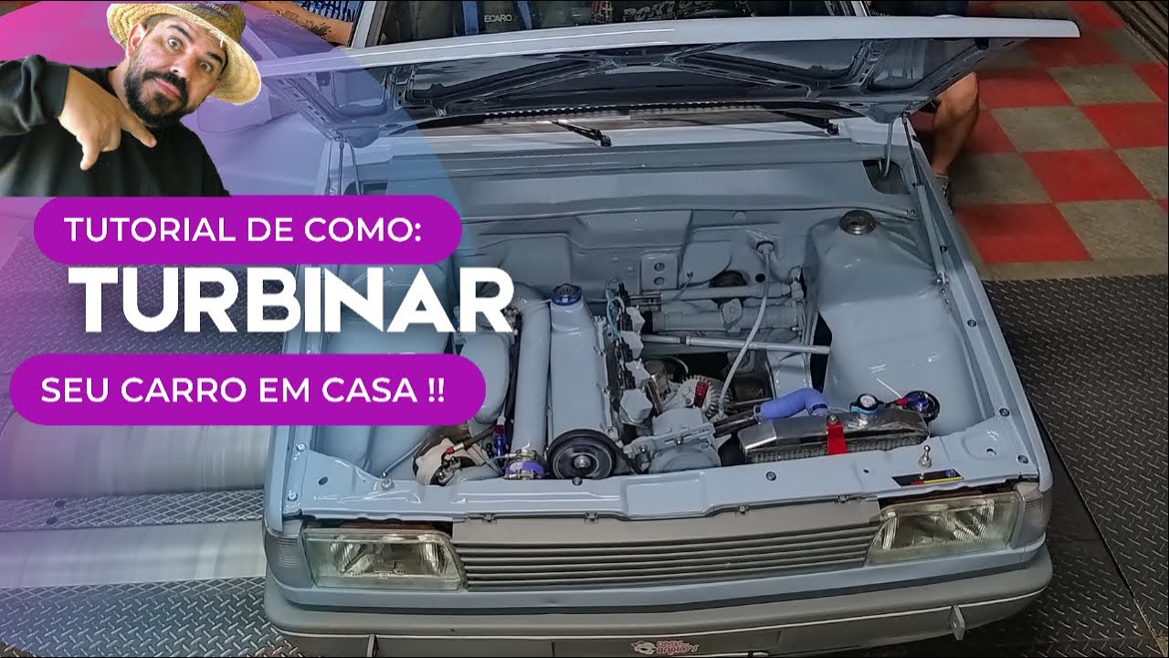 COMO TURBINAR SEU CARRO EM CASA , UMA SÉRIE DE VIDEOS EXPLICANDO PASSO A PASSO , PARTE 1 DESMONTAGEM