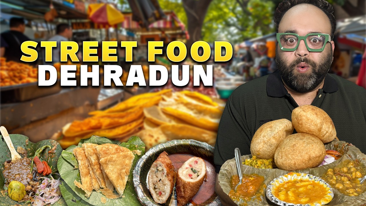 Street Food DEHRADUN | Chetan Poori, Mama Katlambe, Dwarka Bun Tikki, Sunrise Bakery, Gaylord Softy