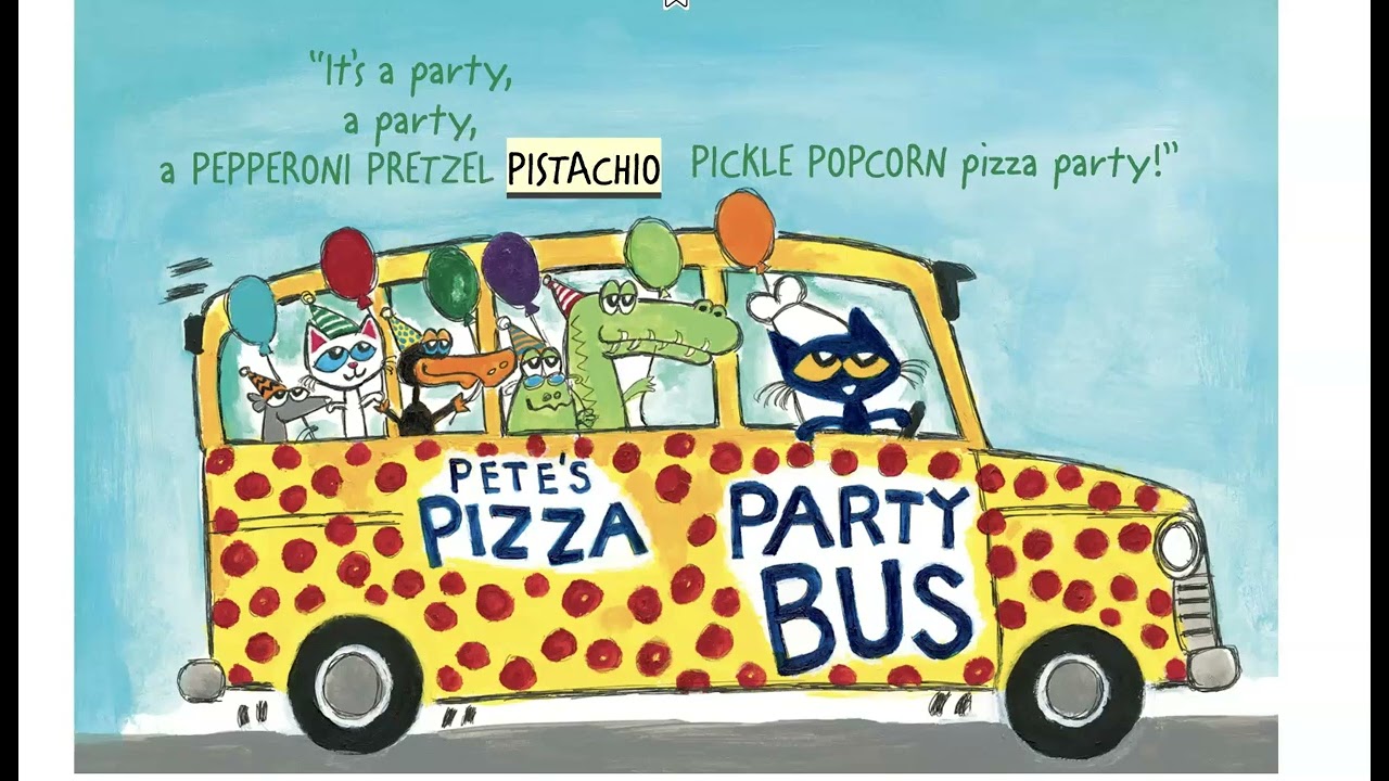 "Pete The Cat and the Perfect Pizza Party" by James Dean, Kimberly Dean