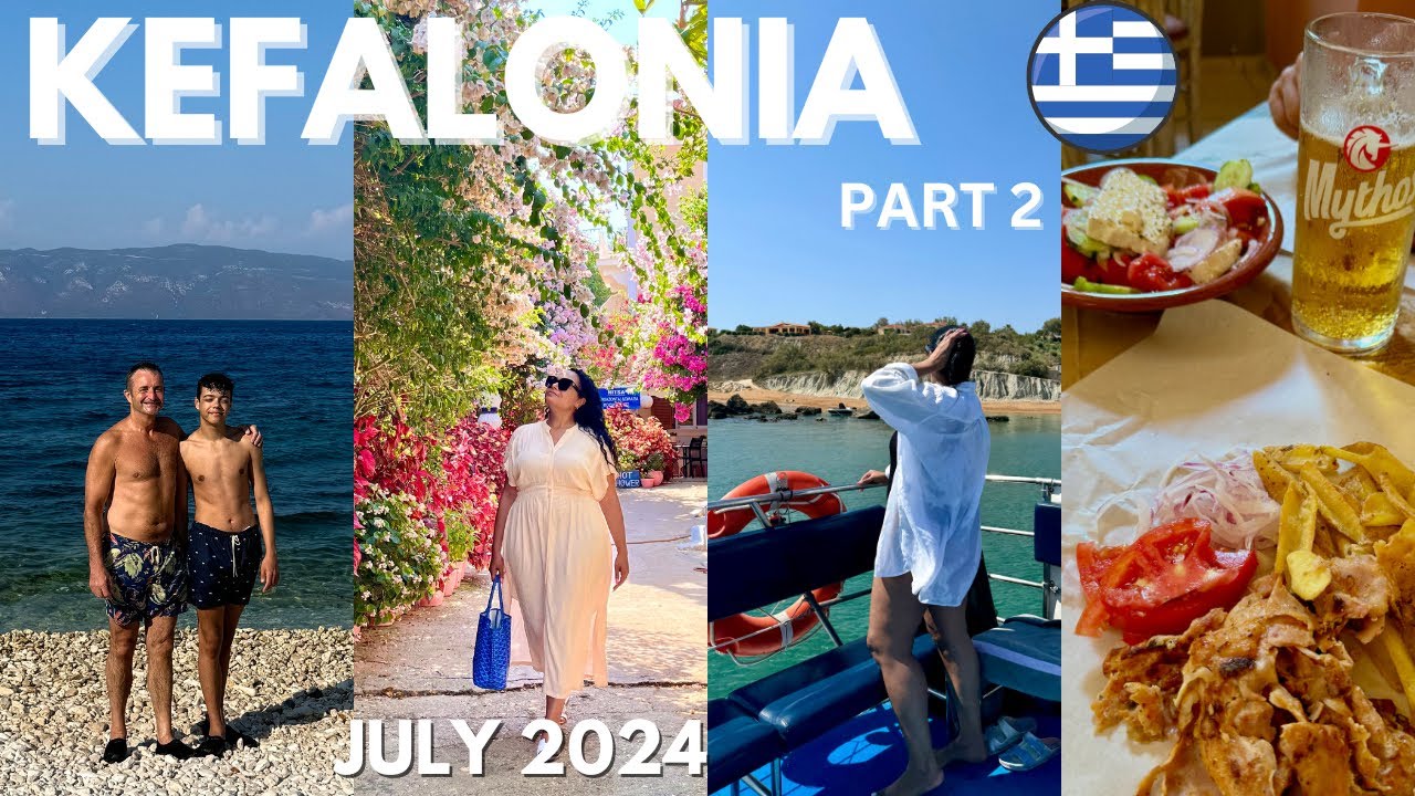 KEFALONIA TRAVEL VLOG 2024 | PART 2 | Spend Two Weeks in Kefalonia with us!