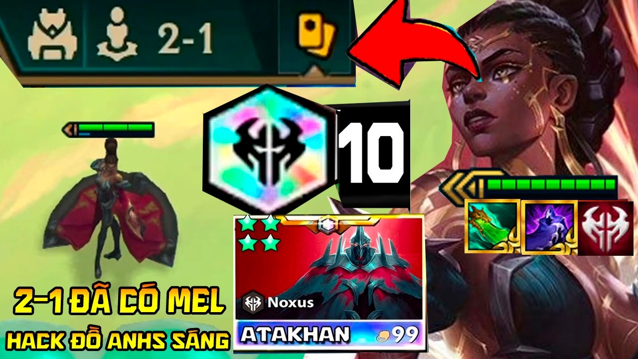 2-1 ĐÃ CÓ MEL - FARM ĐỒ ÁNH SÁNG CỰC ĐÃ - 10 NOXUS + SHYVANA 5 VÀNG 3 SAO VÀ CÁI KẾT...