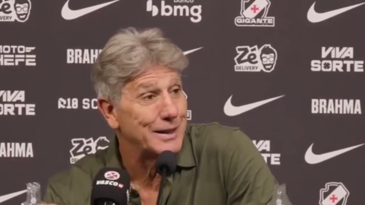 Em Jogo Movimentado Vasco Arranca Empate Contra o Cruzeiro | Coletiva de Imprensa Com Renato Ga&uacute;cho