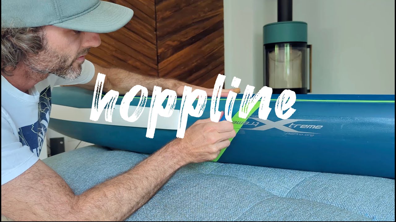 A must do: How to apply a railsaver to your new downwind or SUP board