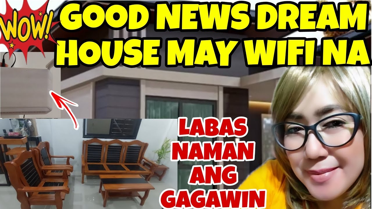GOOD NEWS SA DREAM HOUSE MAY WIFI NA! 