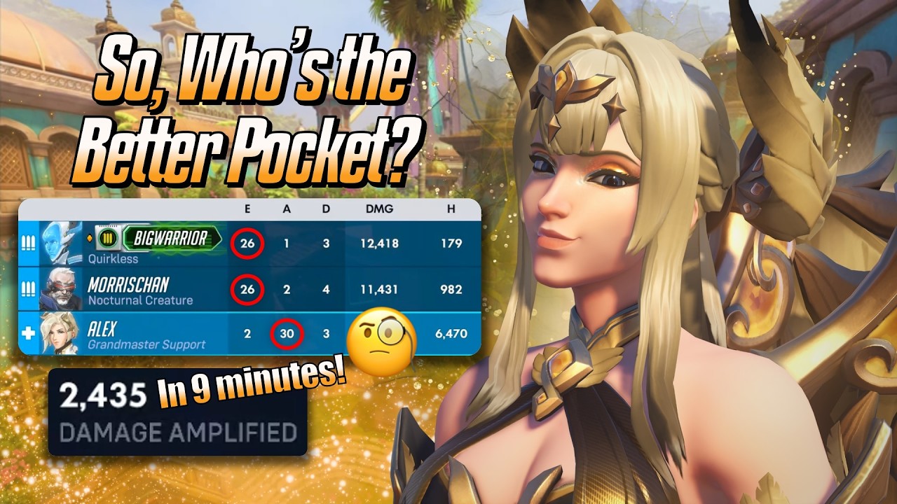 So, Who's the Better Pocket? 🧐 - Mercy Gameplay & Commentary - Overwatch 2 (Season 1)