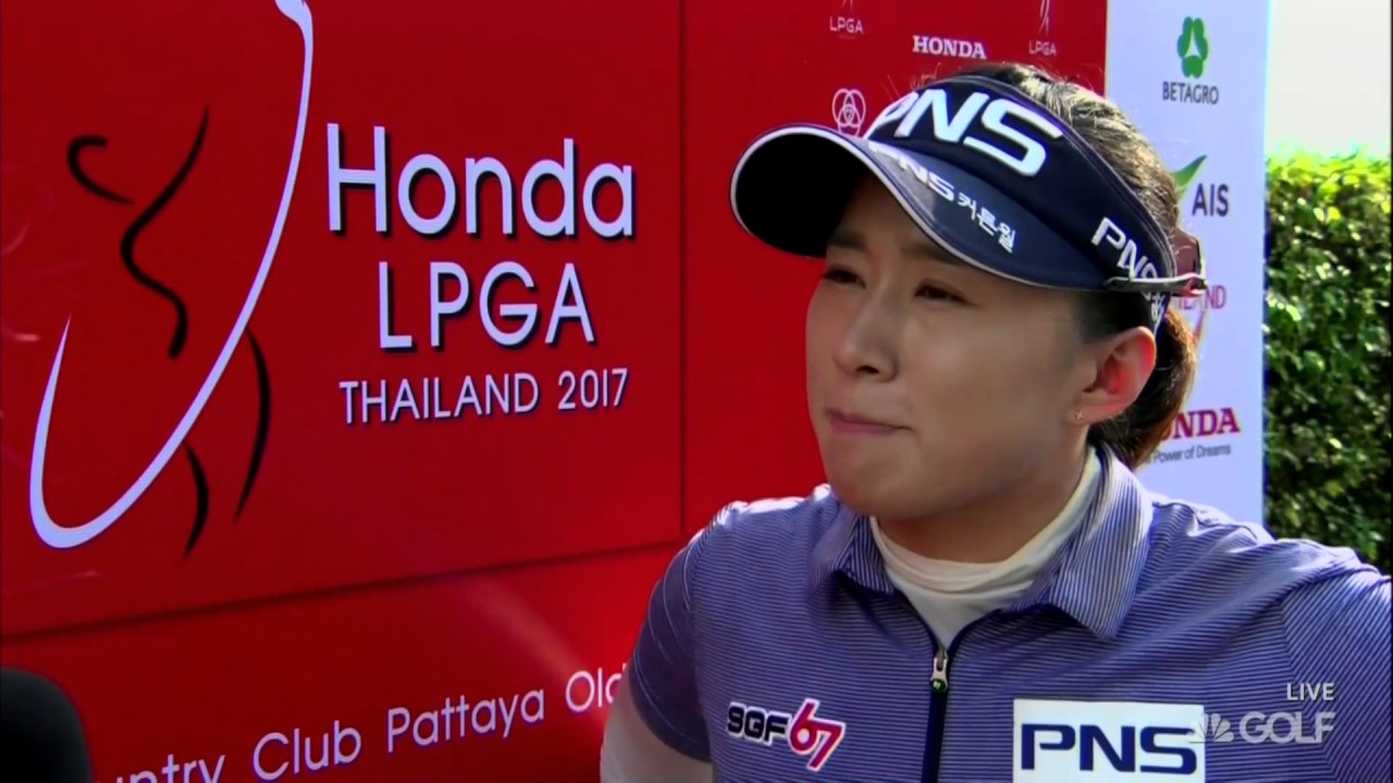 Amy Yang 2017 Honda LPGA Thailand RD1 Interview