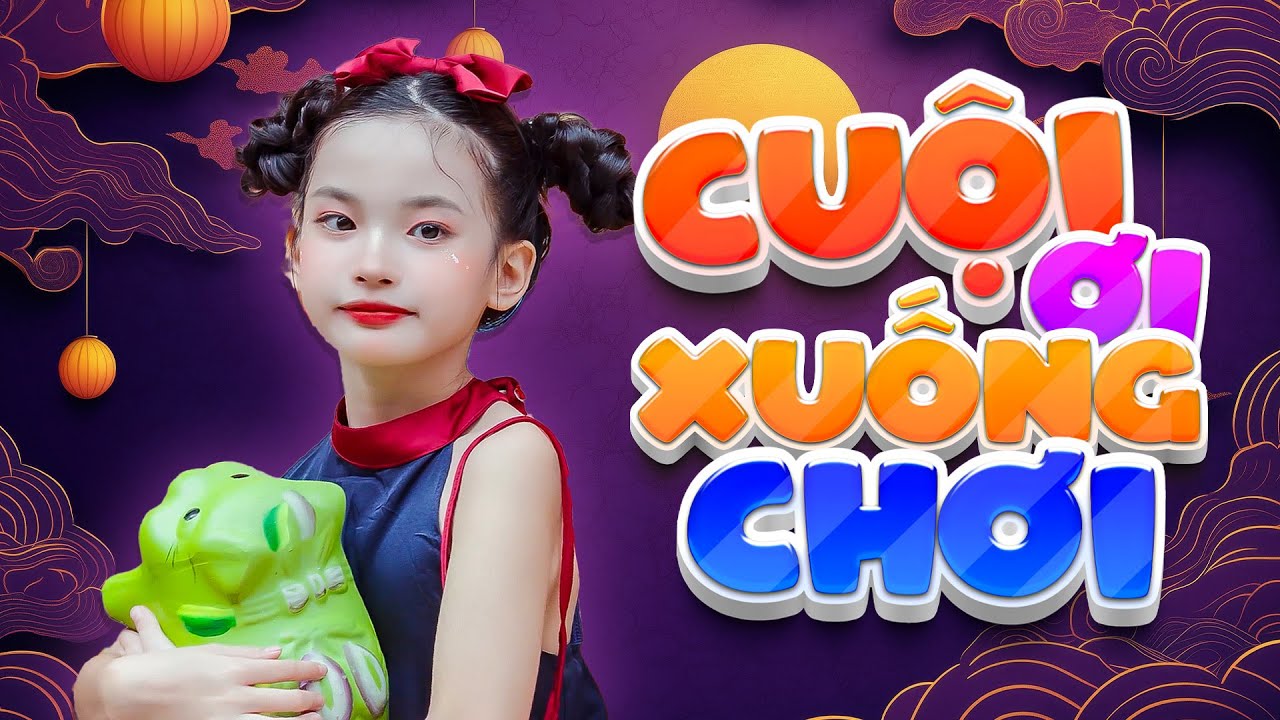 Cuội Ơi Xuống Chơi - Bé Lan Anh 🌙 Nhạc Trung Thu Thiếu Nhi | Mầm Chồi Lá