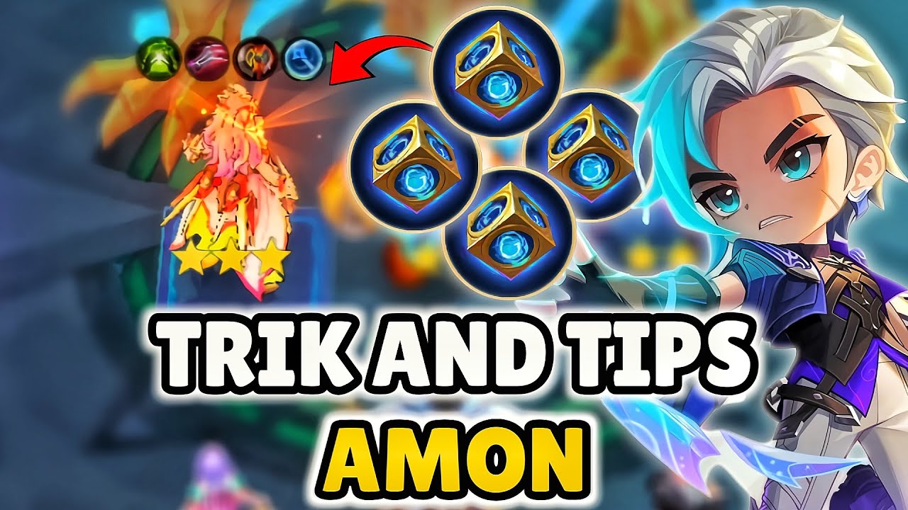 TIPS DAN TRIK COMMANDER AMON TERBARU BIAR MUDAH B3 HERO DAN MUDAH UP LEVEL TERBARU! MAGIC CHESS GOGO