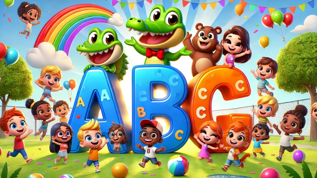ABC Alphabet Song for Kids | Fun A to Z Learning with Animals & Friends