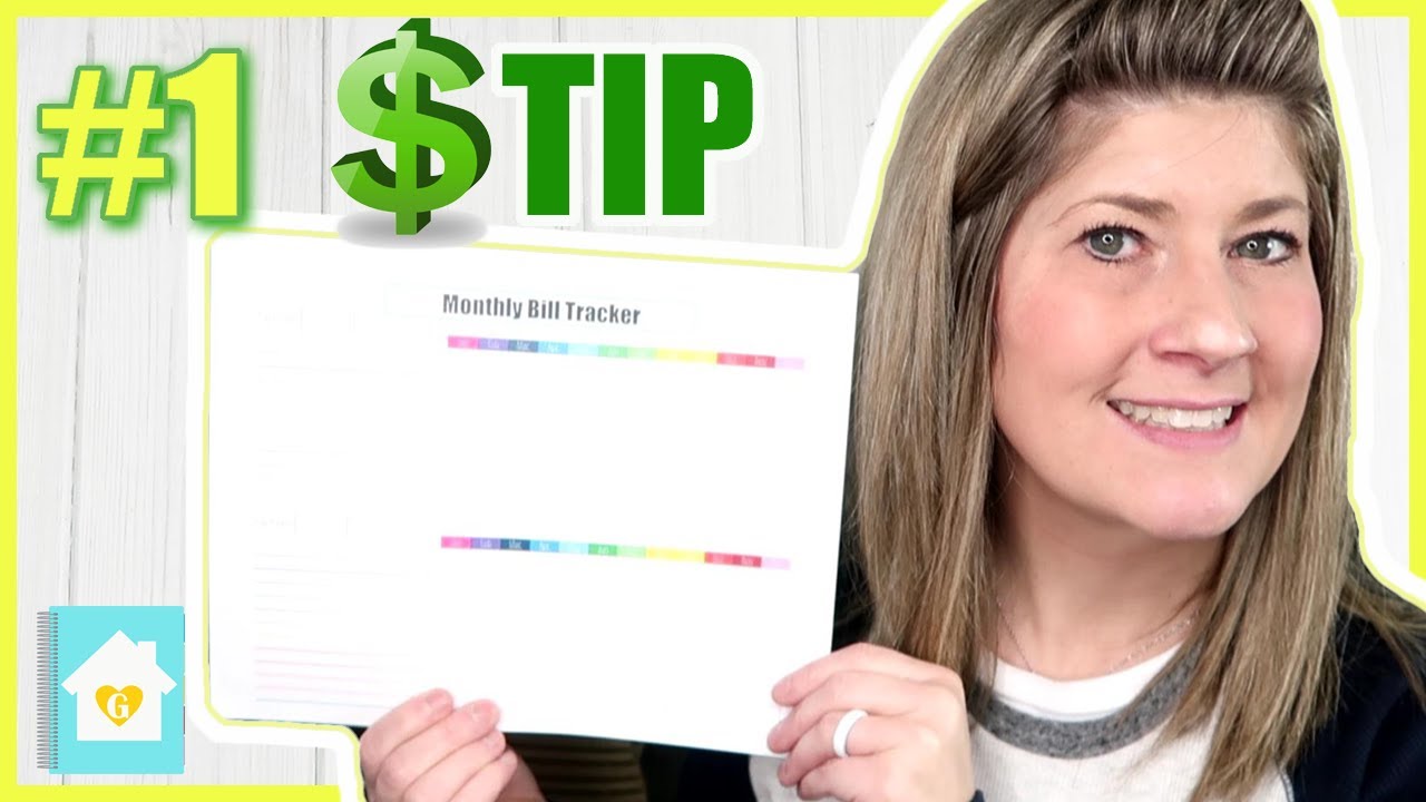 MONTHLY BILL TRACKER | #1 BUDGETING TIP 2020