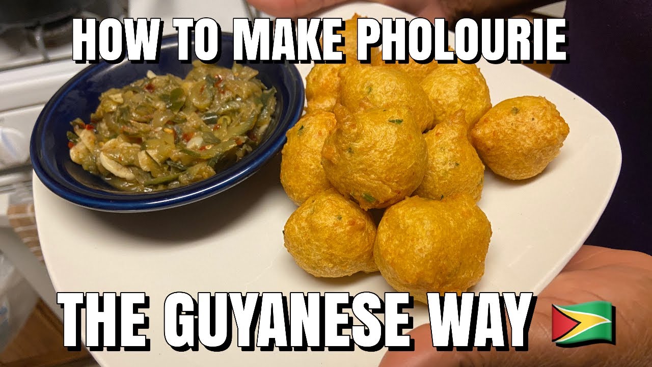 HOW TO MAKE PHOLOURIE | STEP BY STEP | THE GUYANESE WAY 🇬🇾