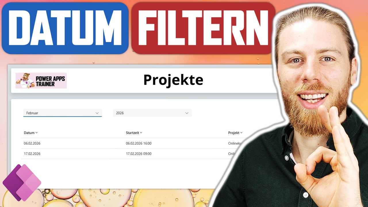 Der ultimative Guide für Datumsfilter in Power Apps